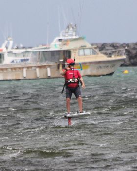 Kitesurfing