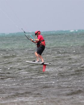 Kitesurfing