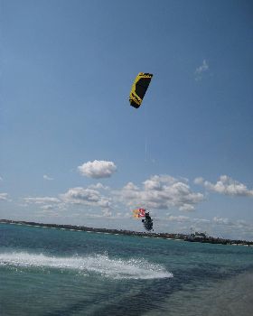 Kiteboarding