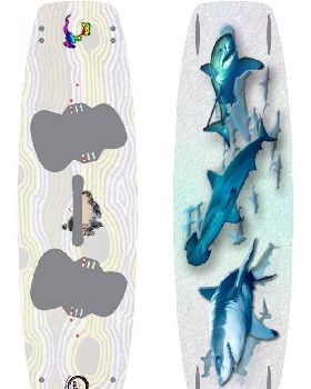 Sharky Anti-G 135x40 board