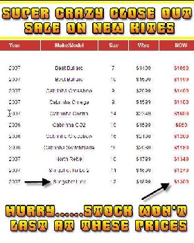 bargain