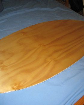 home made Skim board