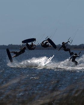 Kiteboarding