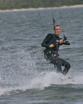 Just another day at Dolls Point with 30+knots