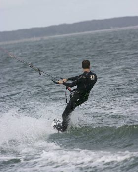 Just another day at Dolls Point with 30+knots