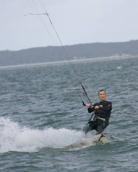 Just another day at Dolls Point with 30+knots