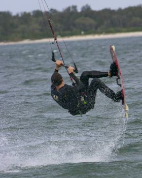 Just another day at Dolls Point with 30+knots