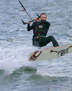 Just another day at Dolls Point with 30+knots
