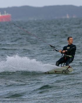 Just another day at Dolls Point with 30+knots