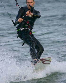 Just another day at Dolls Point with 30+knots