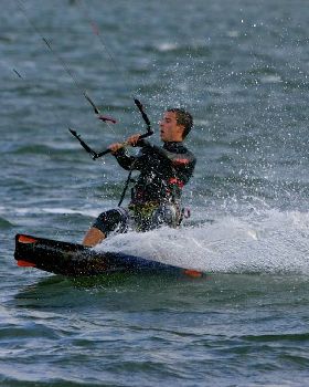Just another day at Dolls Point with 30+knots