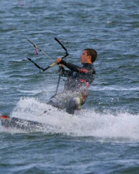Just another day at Dolls Point with 30+knots