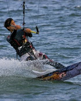Just another day at Dolls Point with 30+knots