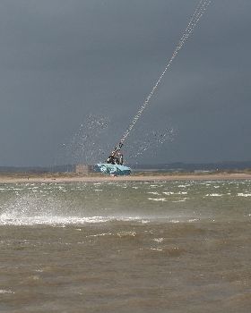 Kitesurfing