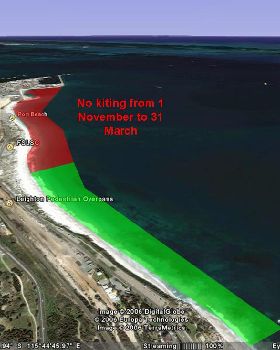 Kitesurfing