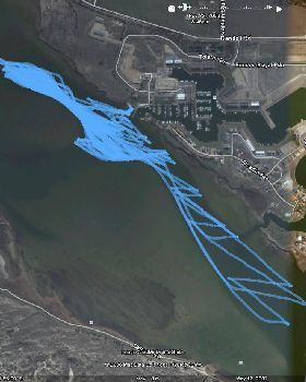 Goolwa Channel GPS Tracks 22/1108