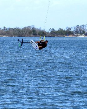 Kiteboarding