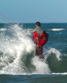 Kiteboarding