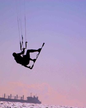 Kiteboarding