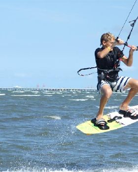 Kiteboarding