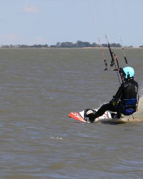 Kiteboarding
