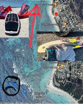 Lost Surfboard, 3rd Feb. Lancelin