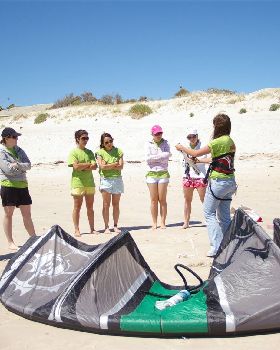 CHIX Kiteboarding clinic S.A.