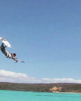 Kitesurfing