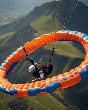 Kitesurfing