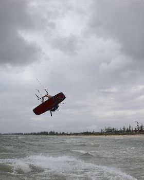 Kiteboarding