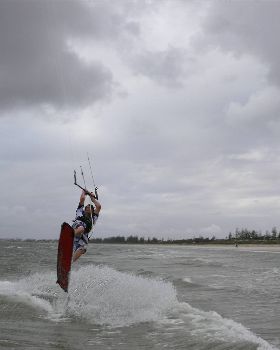 Kiteboarding