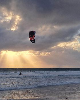Kiteboarding