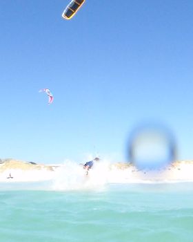 Kitesurfing