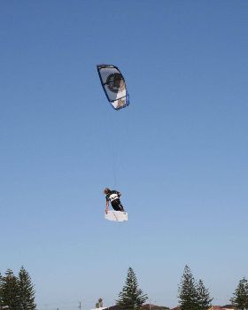 Kitesurfing
