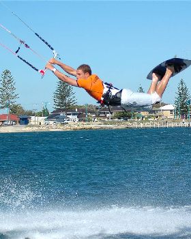 Kiteboarding