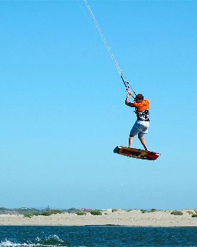 Kitesurfing