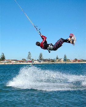 Kiteboarding