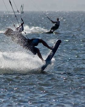 Kiteboarding