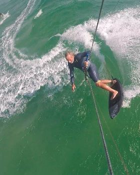 Kiteboarding
