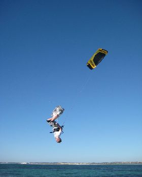Kitesurfing