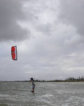 Kiteboarding