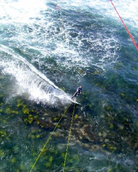 Kitesurfing