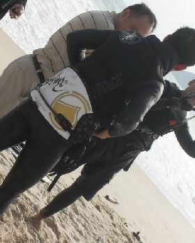 Kiteboarding