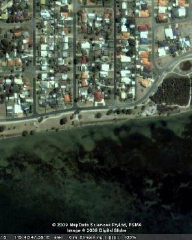 Not the ideal Kitesurfing location in Mandurah