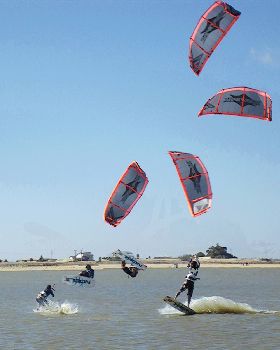 Kiteboarding