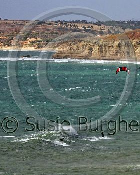 Kitesurfing