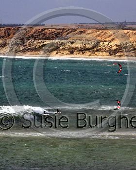 Kitesurfing