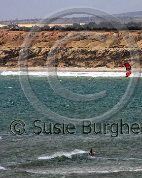 Kitesurfing
