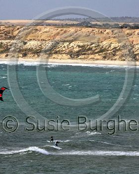 Kitesurfing