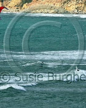 Kitesurfing